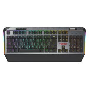 Patriot Viper 765 RGB/Drôtová USB/RU layout/Čierna-strieborná PV765MBRUXMGMRU