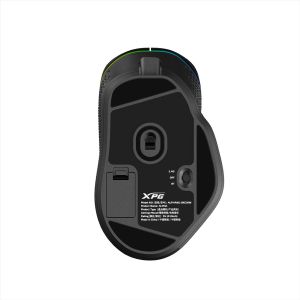 Adata XPG Alpha/Herná/Optická/Pre pravákov/16 000 DPI/USB+BT/Čierna ALPHAWL-BKCWW