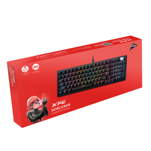 XPG SORCERER/Drôtová USB/US layout/Čierna SORCERERRD-BKCWW