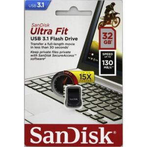 SanDisk Ultra Fit/32GB/USB 3.1/USB-A/Čierna SDCZ430-032G-G46