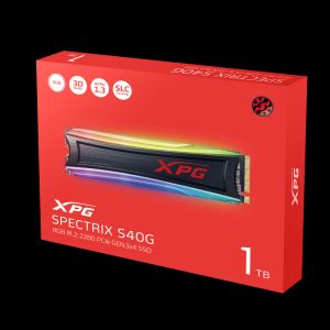 ADATA XPG SPECTRIX S40G/1TB/SSD/M.2 NVMe/RGB/Heatsink/5R AS40G-1TT-C