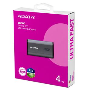 ADATA externá SSD SE880 4TB grey AELI-SE880-4TCGY