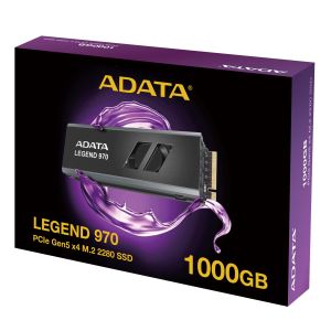ADATA LEGEND 970/1TB/SSD/M.2 NVMe/Čierna/Heatsink/5R SLEG-970-1000GCI