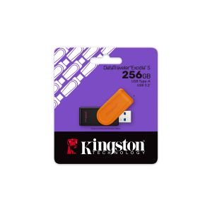 DataTraveler Exodia S/256GB/USB 3.2/USB-A/Oranžová DTXS/256GB