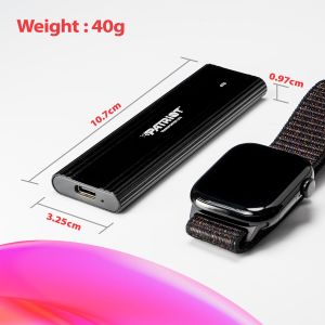 Patriot TRANSPORTER Lite/2TB/SSD/Externý/Čierna/3R PTPL2TBPECB