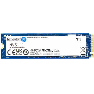 Kingston NV3/1TB/SSD/0/M.2 NVMe/5R SNV3S/1000G