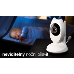 EVOLVEO Baby Monitor N4, detská videoopatrovateľka CAM-4