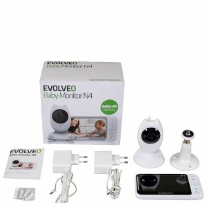 EVOLVEO Baby Monitor N4, detská videoopatrovateľka CAM-4
