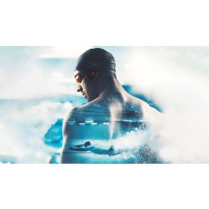 EVOLVEO BoneSwim MP3 16GB, bezdrôtové slúchadlá BS-MP3-16GB-BL