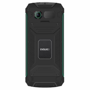 EVOLVEO StrongPhone W4, vodotesný odolný Dual SIM telefón, čierno-zelená SGP-W4-BG