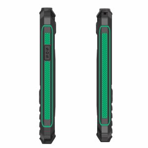 EVOLVEO StrongPhone W4, vodotesný odolný Dual SIM telefón, čierno-zelená SGP-W4-BG