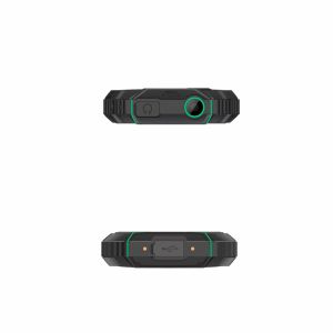 EVOLVEO StrongPhone W4, vodotesný odolný Dual SIM telefón, čierno-zelená SGP-W4-BG