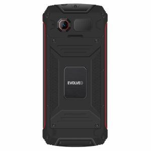 EVOLVEO StrongPhone W4, vodotesný odolný Dual SIM telefón, čierno-červená SGP-W4-BR