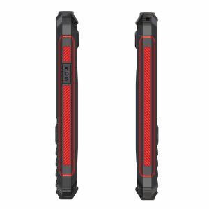 EVOLVEO StrongPhone W4, vodotesný odolný Dual SIM telefón, čierno-červená SGP-W4-BR