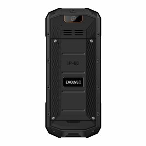 EVOLVEO StrongPhone X5, vodotesný odolný Dual SIM telefón, čierno-oranžová SGP-X5-B
