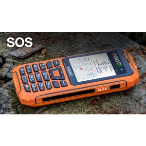 EVOLVEO StrongPhone Z6, vodotesný odolný Dual SIM telefón, oranžová SGP-Z6-OR