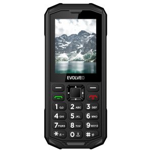 EVOLVEO StrongPhone X5, vodotesný odolný Dual SIM telefón, čierno-šedá SGP-X5-GY