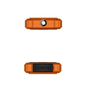 EVOLVEO StrongPhone H1, vodotesný odolný Dual SIM telefón, oranžová SGP-H1-OR