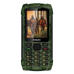 EVOLVEO StrongPhone H1, vodotesný odolný Dual SIM telefón, lovecká kamufláž SGP-H1-HNT