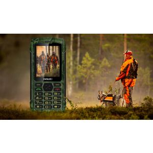 EVOLVEO StrongPhone H1, vodotesný odolný Dual SIM telefón, lovecká kamufláž SGP-H1-HNT