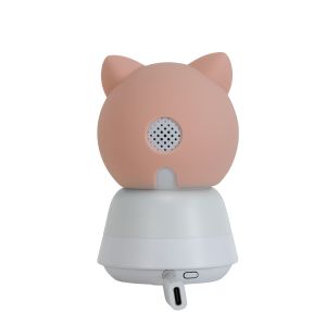 EVOLVEO Baby Monitor LUX- Múdra 360 ° videoopatrovateľka s nočným videním, detekciou plače a pohybu, ružová CAM-LUX-P