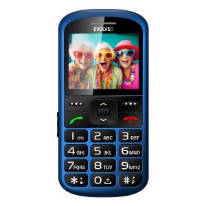 EVOLVEO EasyPhone XS, mobilný telefón pre seniorov, modrý EP-570-XS-BL