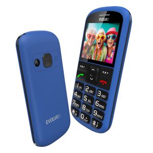 EVOLVEO EasyPhone XS, mobilný telefón pre seniorov, modrý EP-570-XS-BL