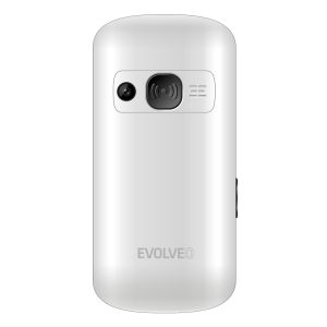 EVOLVEO EasyPhone XS, mobilný telefón pre seniorov, biely EP-570-XS-WH