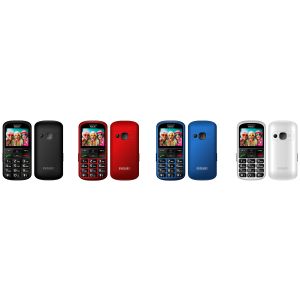 EVOLVEO EasyPhone XS, mobilný telefón pre seniorov, biely EP-570-XS-WH