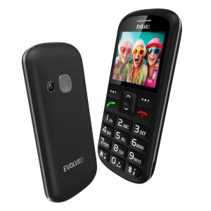 EVOLVEO EasyPhone XS, mobilný telefón pre seniorov, čierny EP-570-XS-BK