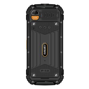 EVOLVEO StrongPhone Q1, vodotesný odolný Dual SIM telefón, čierno-oranžový SGP-Q1-BO