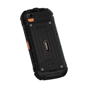 EVOLVEO StrongPhone Q1, vodotesný odolný Dual SIM telefón, čierno-oranžový SGP-Q1-BO