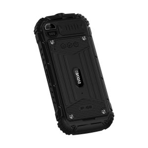 EVOLVEO StrongPhone Q1, vodotesný odolný Dual SIM telefón, čierny SGP-Q1-BK