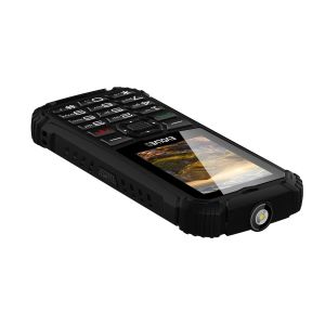 EVOLVEO StrongPhone Q1, vodotesný odolný Dual SIM telefón, čierny SGP-Q1-BK