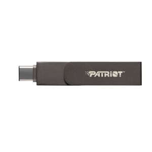 Patriot iLuxe Stick C MFi/512GB/USB 3.2/Lightning + USB-C/Čierna PI512GSKM30CL