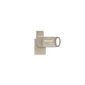 Patriot TAB T560/128GB/USB 3.2/USB-A + USB-C/Strieborná PS128GT560DS5D
