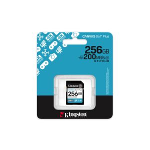 Kingston Canvas Go Plus/SDXC/256 GB/UHS-I U3 / Class 10 SDG4/256GB