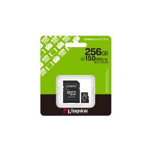 Kingston Canvas Select Plus/Micro SDXC/256GB/UHS-I U1 / Class 10/+ Adaptér SDCS3/256GB