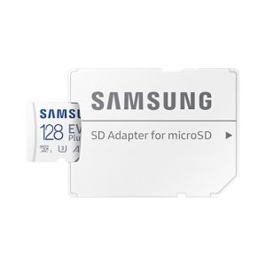 Samsung EVO Plus/micro SDXC/128GB/130MBps/UHS-I U3 / Class 10/+ Adaptér MB-MC128KA/EU