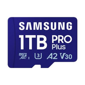 Samsung PRO Plus/micro SDXC/1TB/UHS-I U3 / Class 10/+ Adaptér/Modrá MB-MD1T0SA/EU