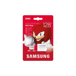 Samsung micro SDXC 128GB PRO plus Sonic + SD/micro SDXC/128GB/UHS-I U3 / Class 10/+ Adaptér/Biela MB-MD128SA/LC1
