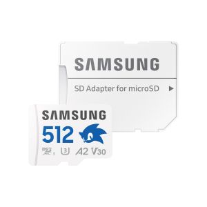 Samsung micro SDXC 512GB PRO plus Sonic + SD/micro SDXC/512GB/UHS-I U3 / Class 10/+ Adaptér/Biela MB-MD512SA/LC1