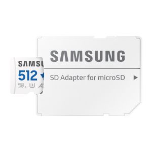 Samsung micro SDXC 512GB PRO plus Sonic + SD/micro SDXC/512GB/UHS-I U3 / Class 10/+ Adaptér/Biela MB-MD512SA/LC1