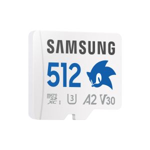 Samsung micro SDXC 512GB PRO plus Sonic + SD/micro SDXC/512GB/UHS-I U3 / Class 10/+ Adaptér/Biela MB-MD512SA/LC1