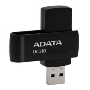 ADATA UC310/256GB/USB 3.2/USB-A/Čierna UC310-256G-RBK
