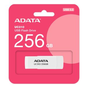 ADATA UC310/256GB/USB 3.2/USB-A/Biela UC310-256G-RWH