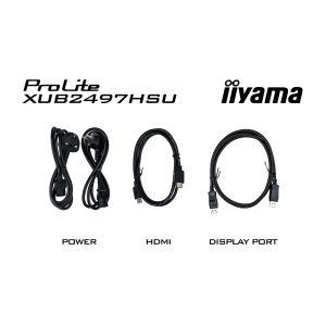 iiyama ProLite/XUB2497HSU-B2/23,8"/IPS/FHD/100Hz/1ms/Black/3R XUB2497HSU-B2