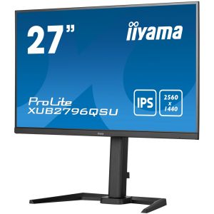 iiyama ProLite/XUB2796QSU-B5/27"/IPS/QHD/75Hz/1ms/Black/3R XUB2796QSU-B5