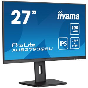 iiyama ProLite/XUB2793QSU-B6/27"/IPS/QHD/100Hz/1ms/Black/3R XUB2793QSU-B6