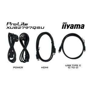 iiyama ProLite/XUB2797QSU-W2/27"/IPS/QHD/100Hz/1ms/White/5R XUB2797QSU-W2